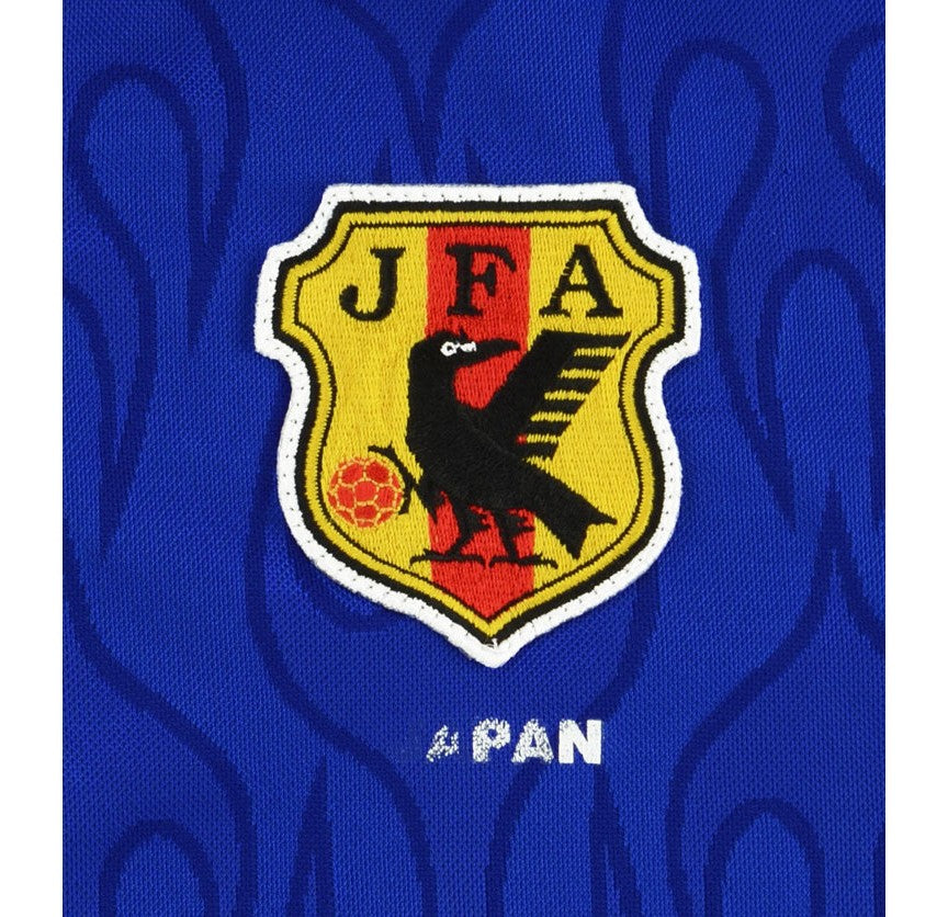 Camisa Japão I Manga Longa 1998 Asics - Azul - Retrô
