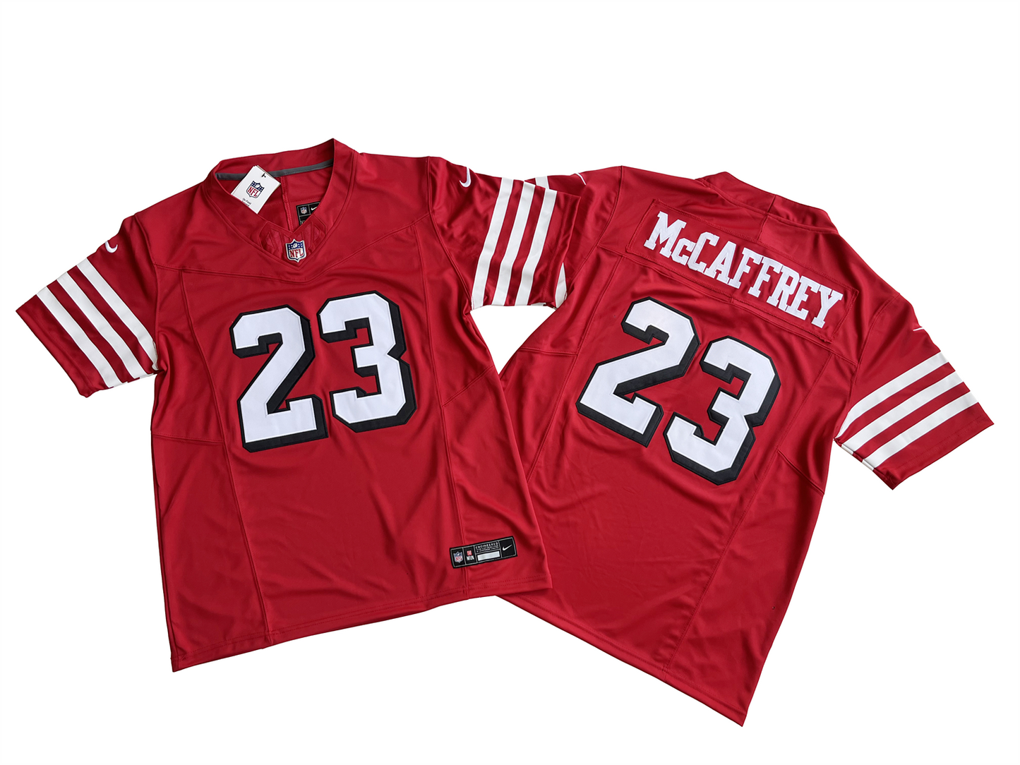 Camisa NFL Plus Size San Francisco 49ers Vapor F.U.S.E. Limited Jersey Vermelha Preta