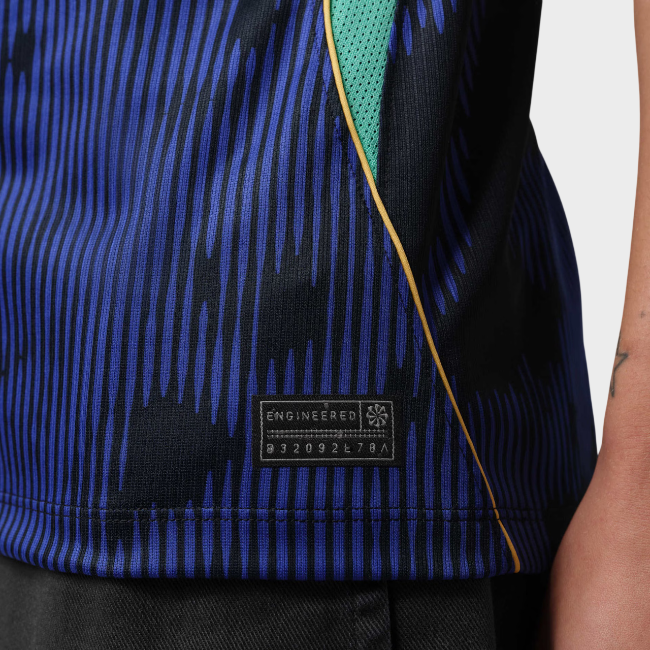 Camisa Seleção Brasileira Feminina II 26/27 - Torcedor Nike X Jordan - Azul