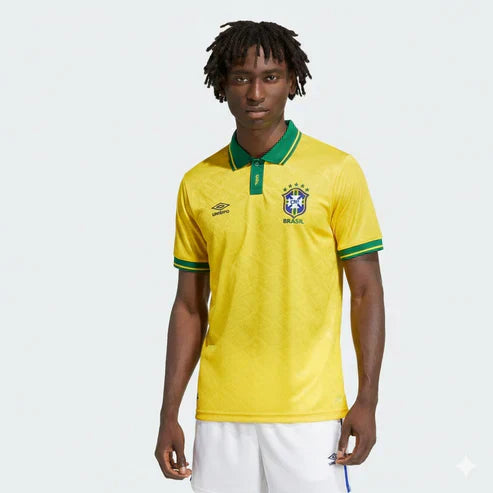 Camisa Seleção Brasil Home - Retrô 1991/93