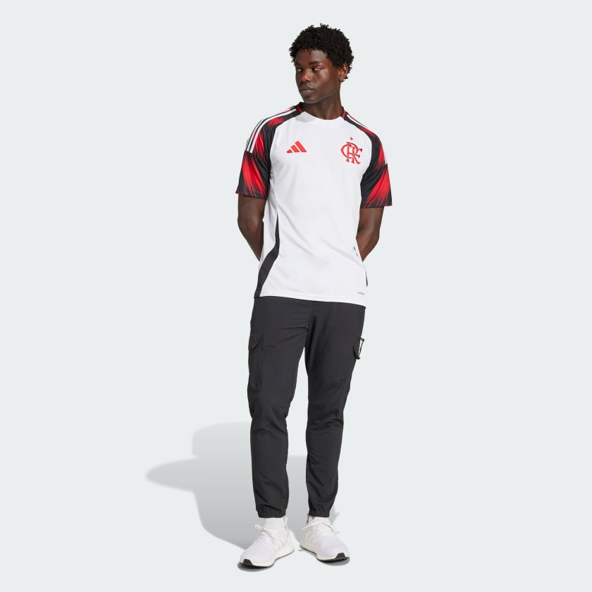 Camisa Adidas Flamengo 2025/26 II LÉO ORTIZ N° 3