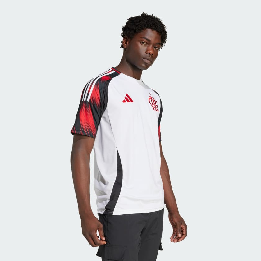 Camisa Adidas Flamengo 2025/26 II LÉO PEREIRA N° 4
