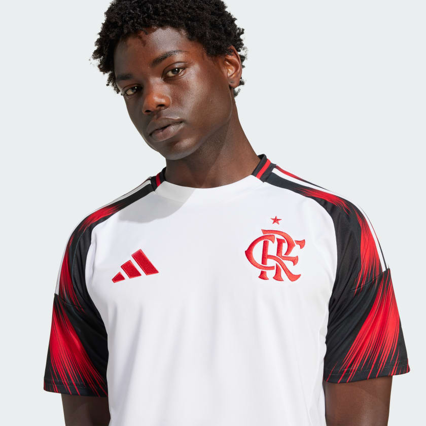 Camisa Adidas Flamengo 2025/26 II LÉO PEREIRA N° 4