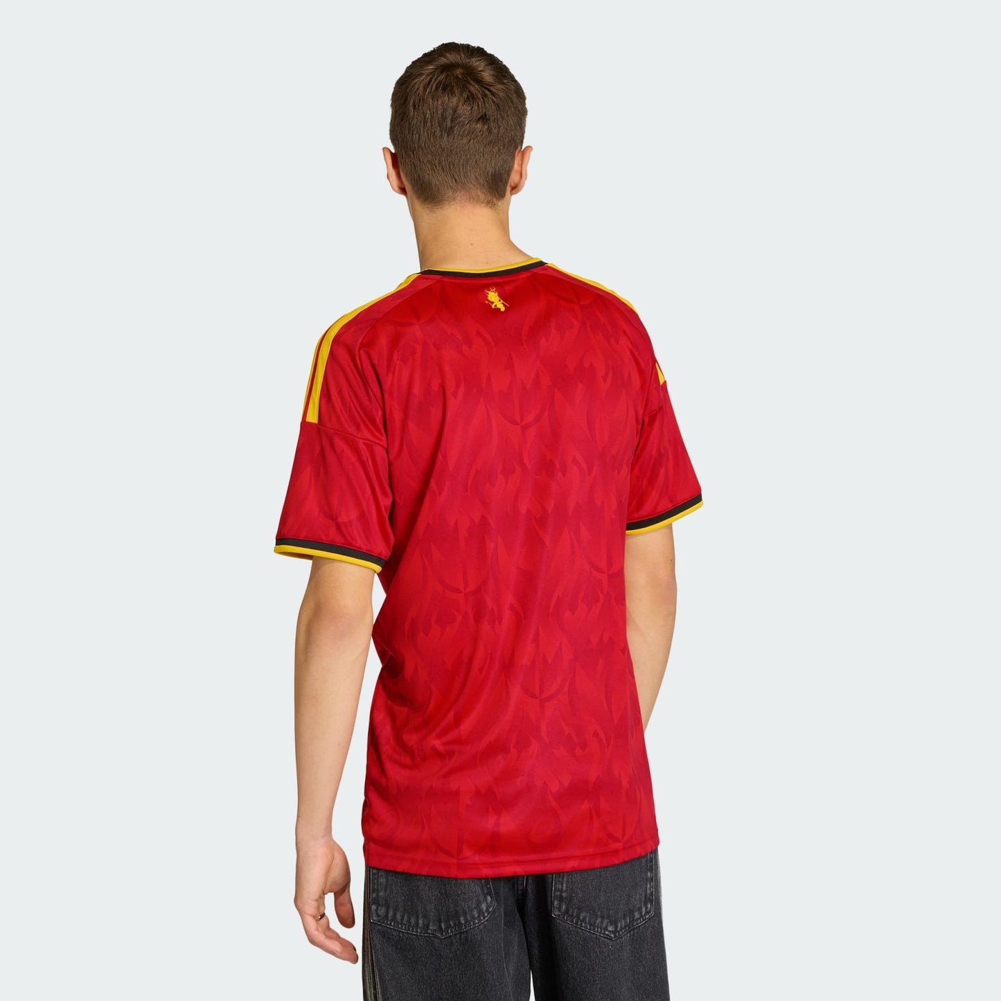 Camisa Bélgica I 26/27 - Torcedor Adidas Masculina - Vermelho