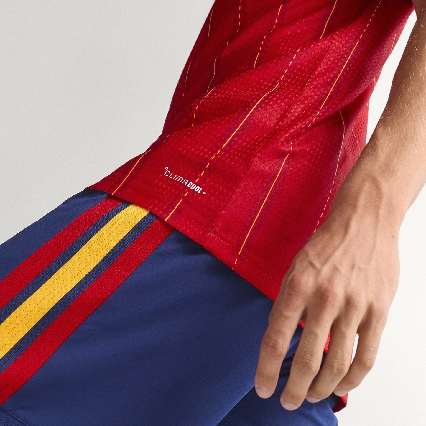 Camisa Espanha I 26/27 - Jogador Adidas Masculina - Vermelha