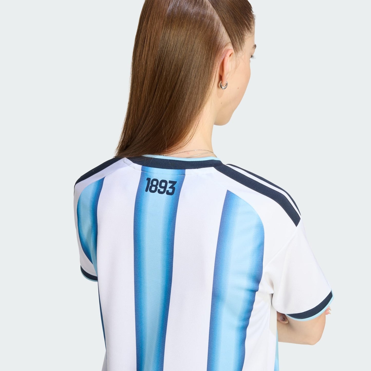 Camisa Feminina Argentina I 26/27 - Torcedor Adidas + Patch Campeão do Mundo