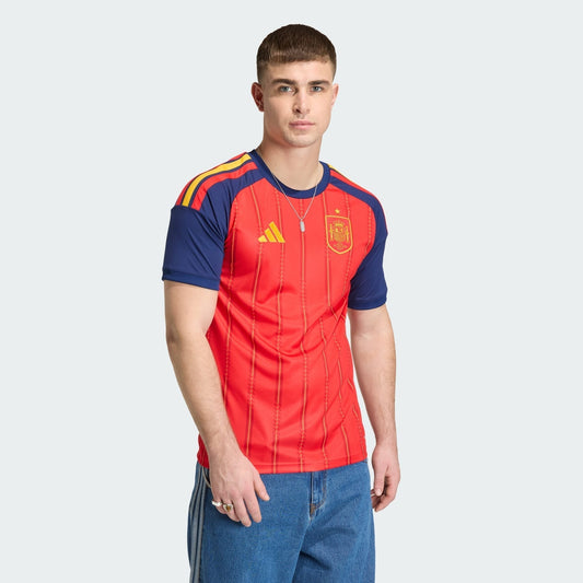 Camisa Espanha I 26/27 - Torcedor Adidas Masculina - Vermelha