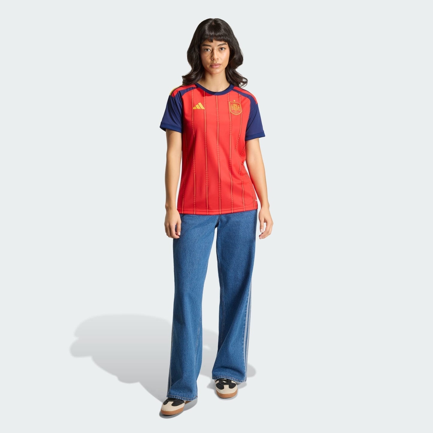 Camisa Espanha Feminina I 26/27 - Torcedor Adidas Vermelha