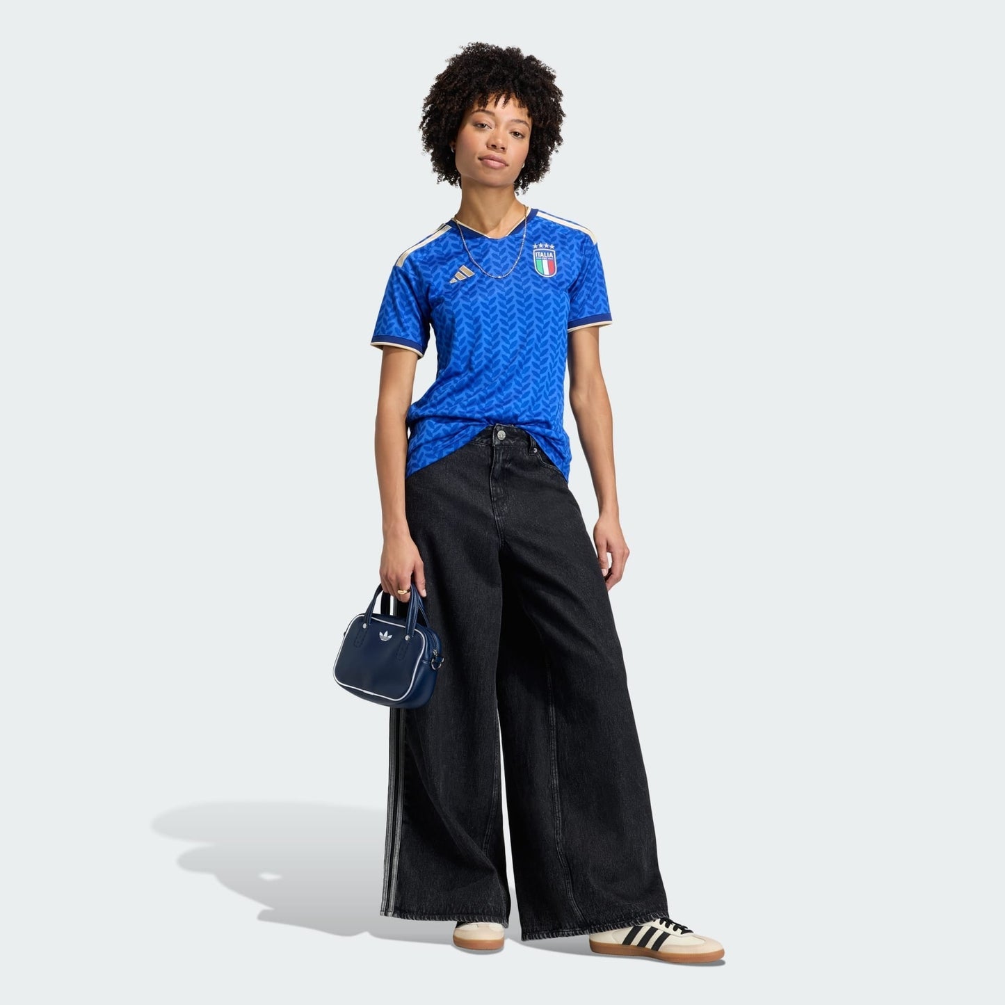 Camisa Itália Feminina I 26/27 - Torcedor Adidas - Azul