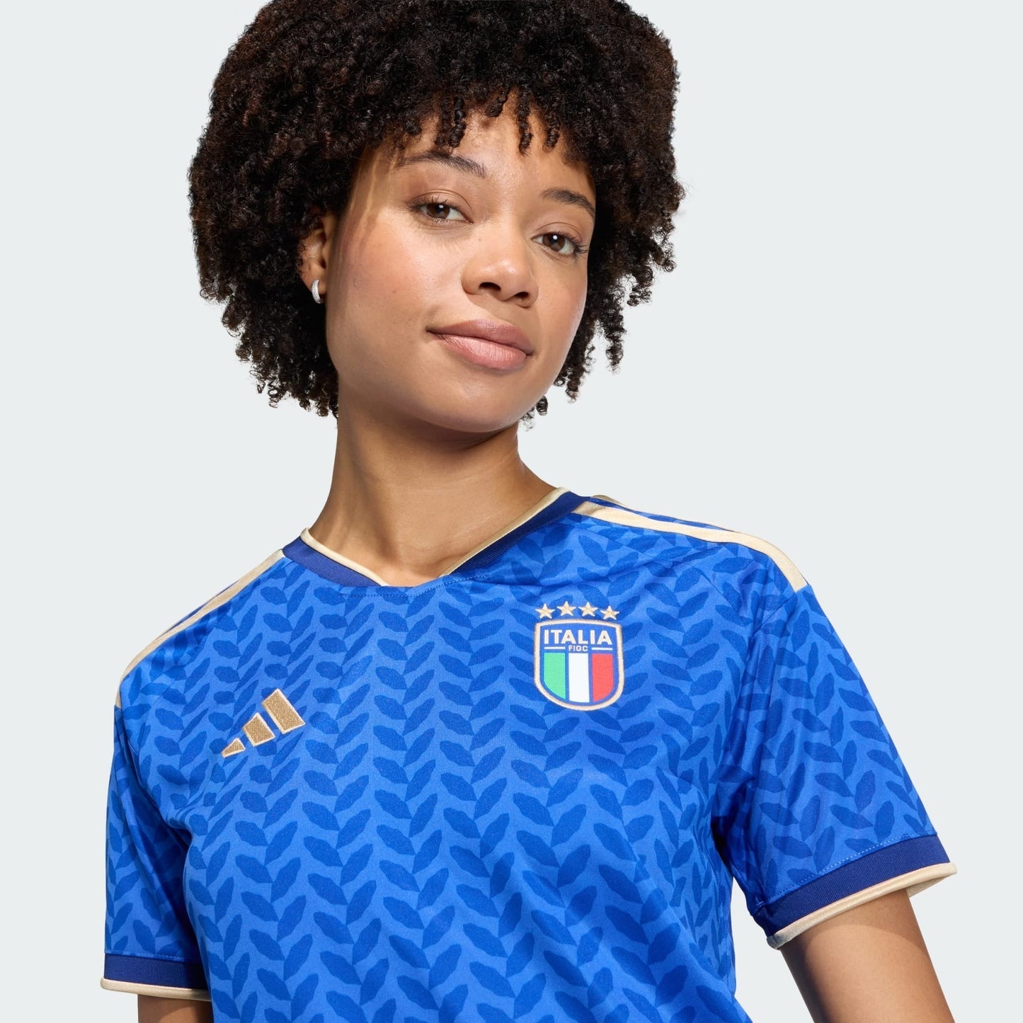 Camisa Itália Feminina I 26/27 - Torcedor Adidas - Azul