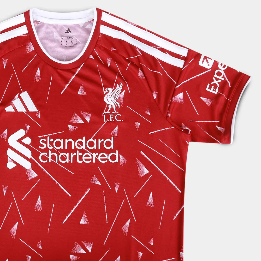 Camisa Liverpool Home 2026/27 Torcedor Adidas Masculina - Vermelho