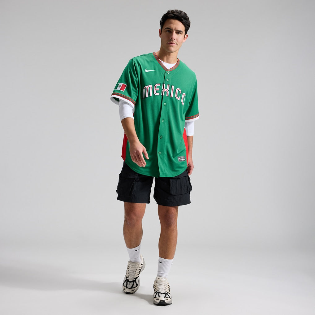 Jersey Beisebol México WBC 2026 Verde