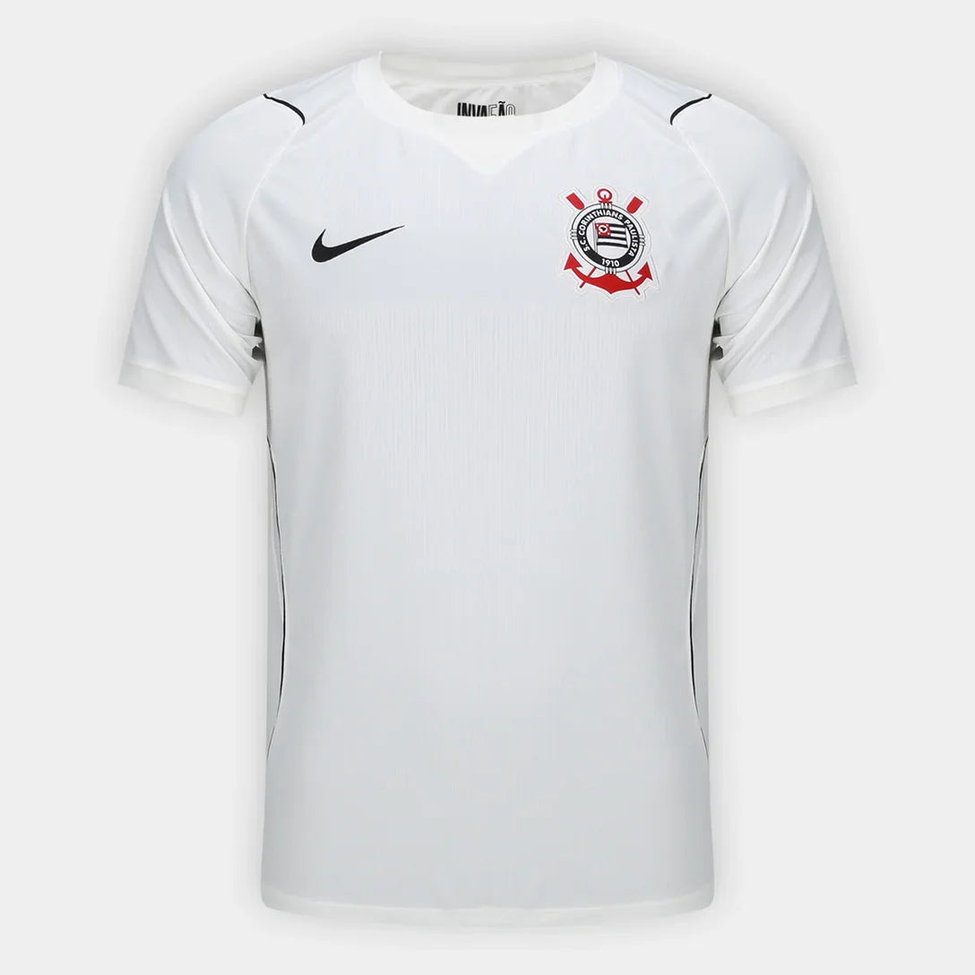 Camisa Corinthians I 2026/27 s/n Torcedor Nike Masculina - Branco