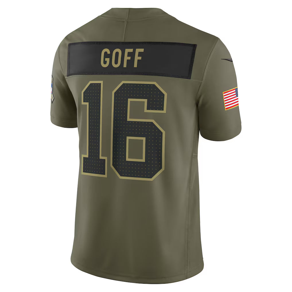 Camisa NFL Detroit Lions Vapor F.U.S.E. Limited Jersey Salute To Service 2025