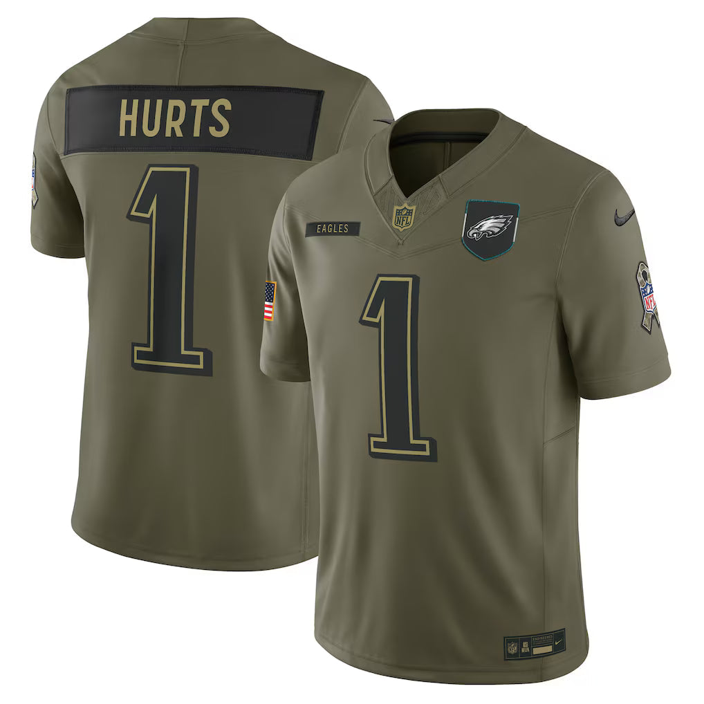 Camisa NFL Philadelphia Eagles Vapor F.U.S.E. Limited Jersey Salute To Service 2025