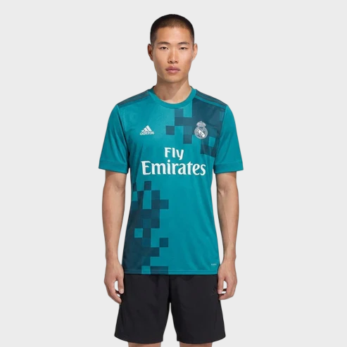 Camisa Real Madrid III 2017/2018 Adidas - Retrô