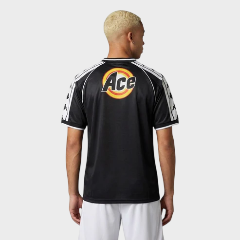 Camisa Vasco I 2000 Retrô - Preta e Branca