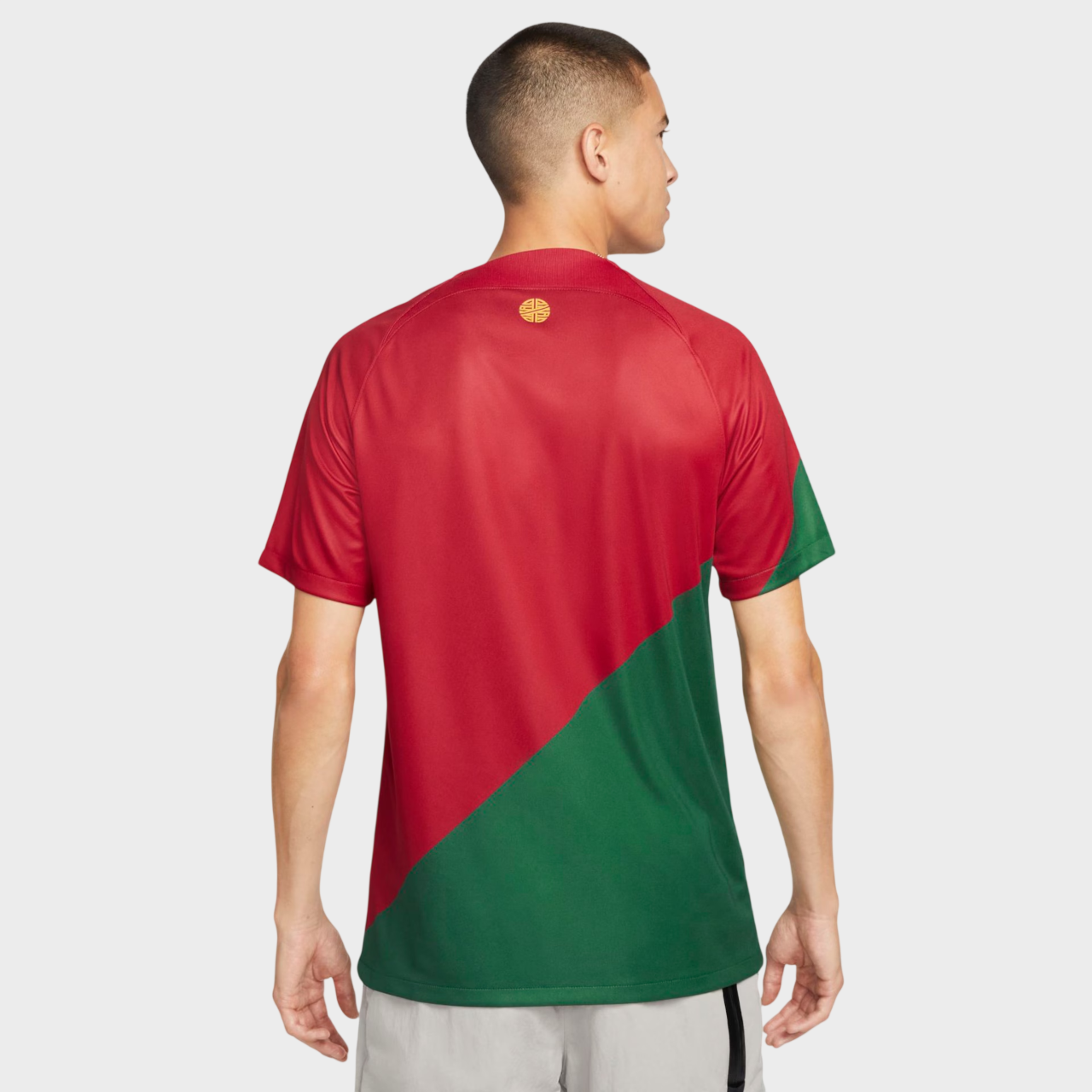 Camisa Portugal I 2022 - Torcedor Nike Masculina - Vermelha e Verde - Retrô