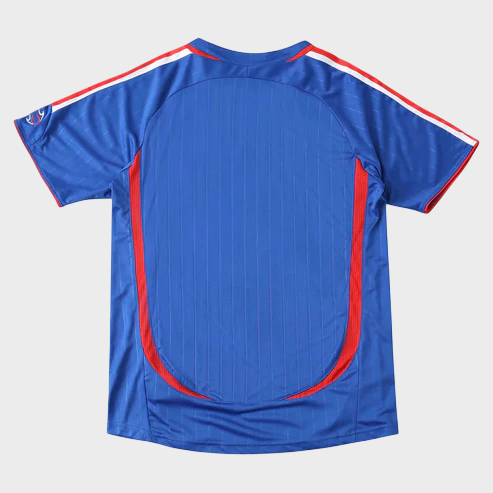 Camisa França I 2006 Adidas - Azul - Retrô