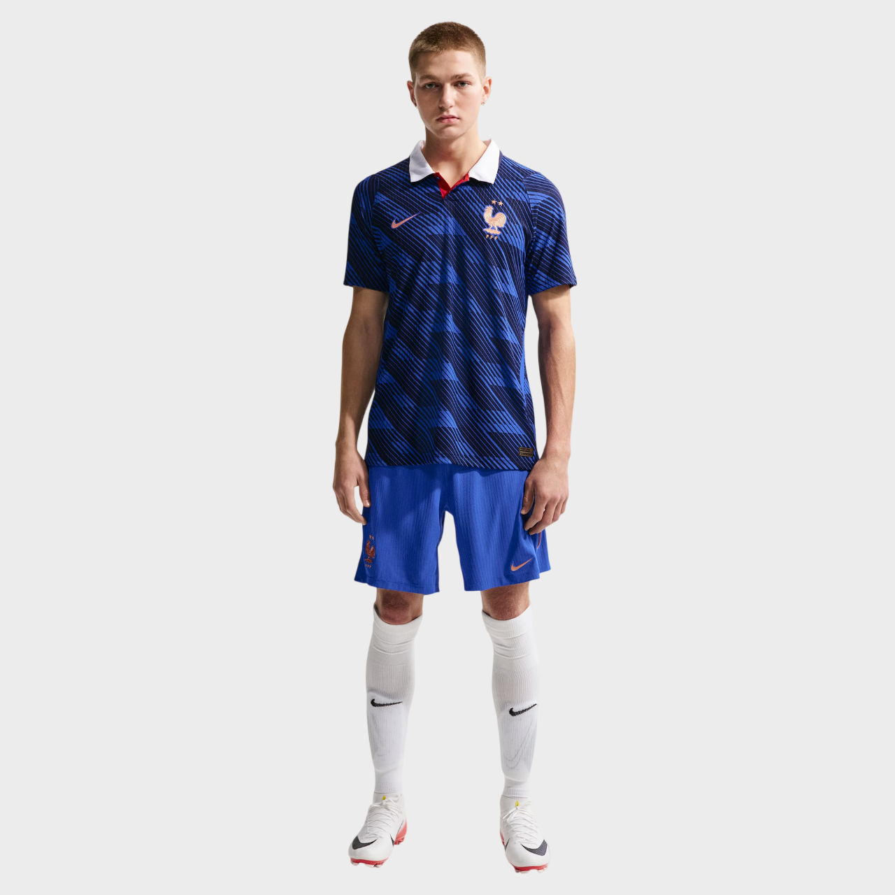 Camisa França I 26/27 - Jogador Nike Masculina - Azul