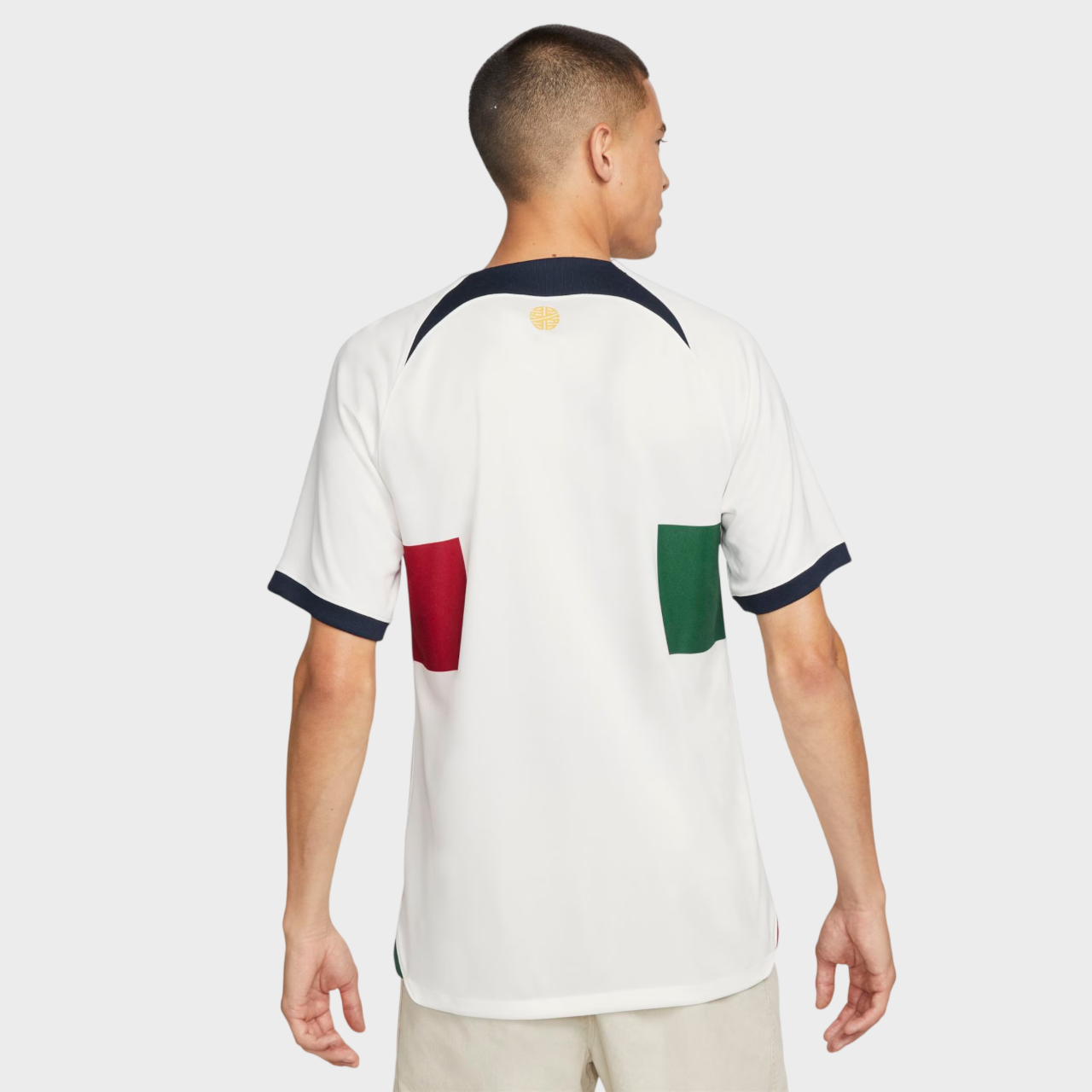 Camisa Portugal II 2022 - Torcedor Nike Masculina - Branca - Retrô
