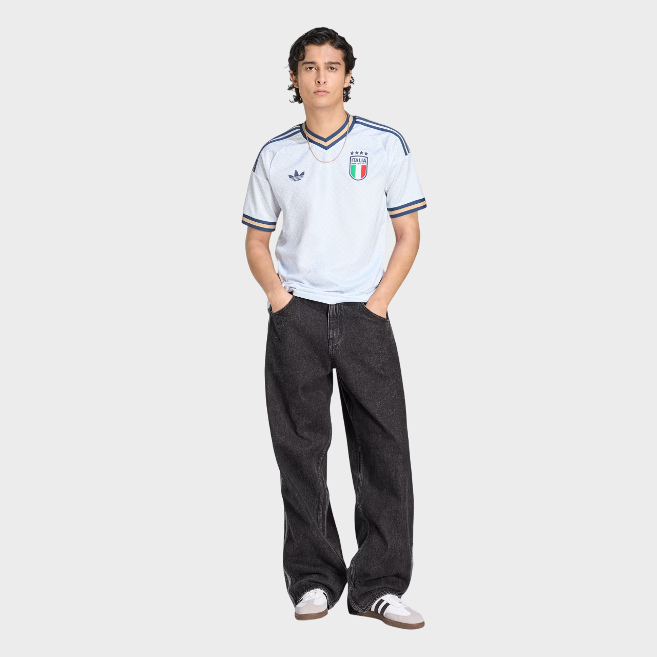 Camisa Itália II 26/27 - Torcedor Adidas Masculina - Azul