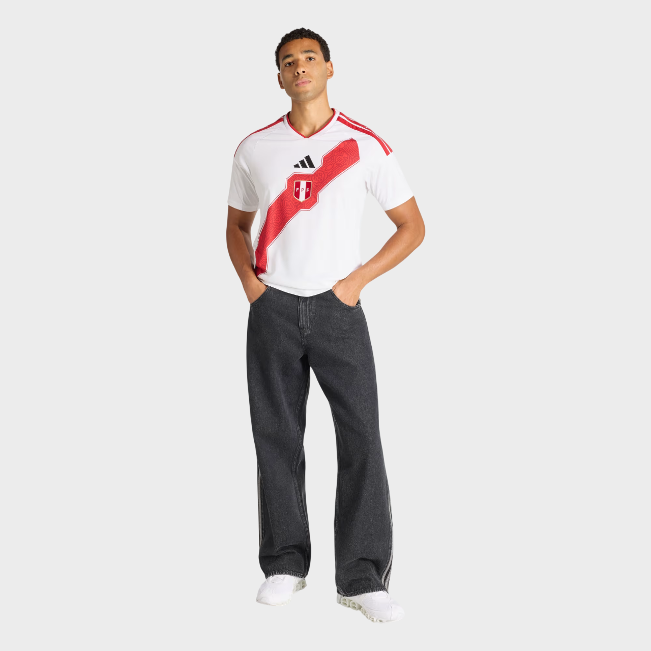 Camisa Peru I 26/27 - Torcedor Adidas - Branca