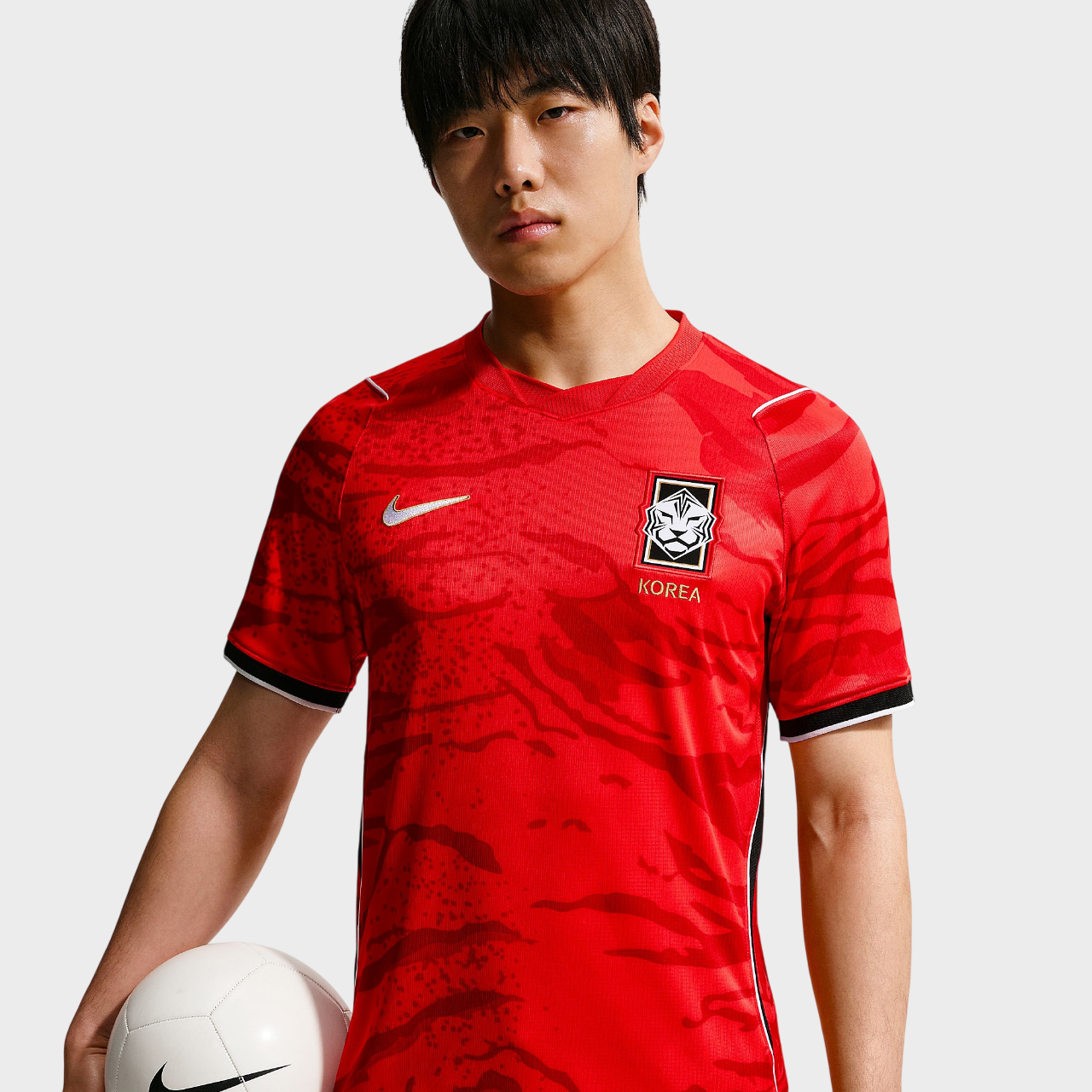 Camisa Coreia do Sul I 26/27 - Torcedor Nike Masculina - Vermelha
