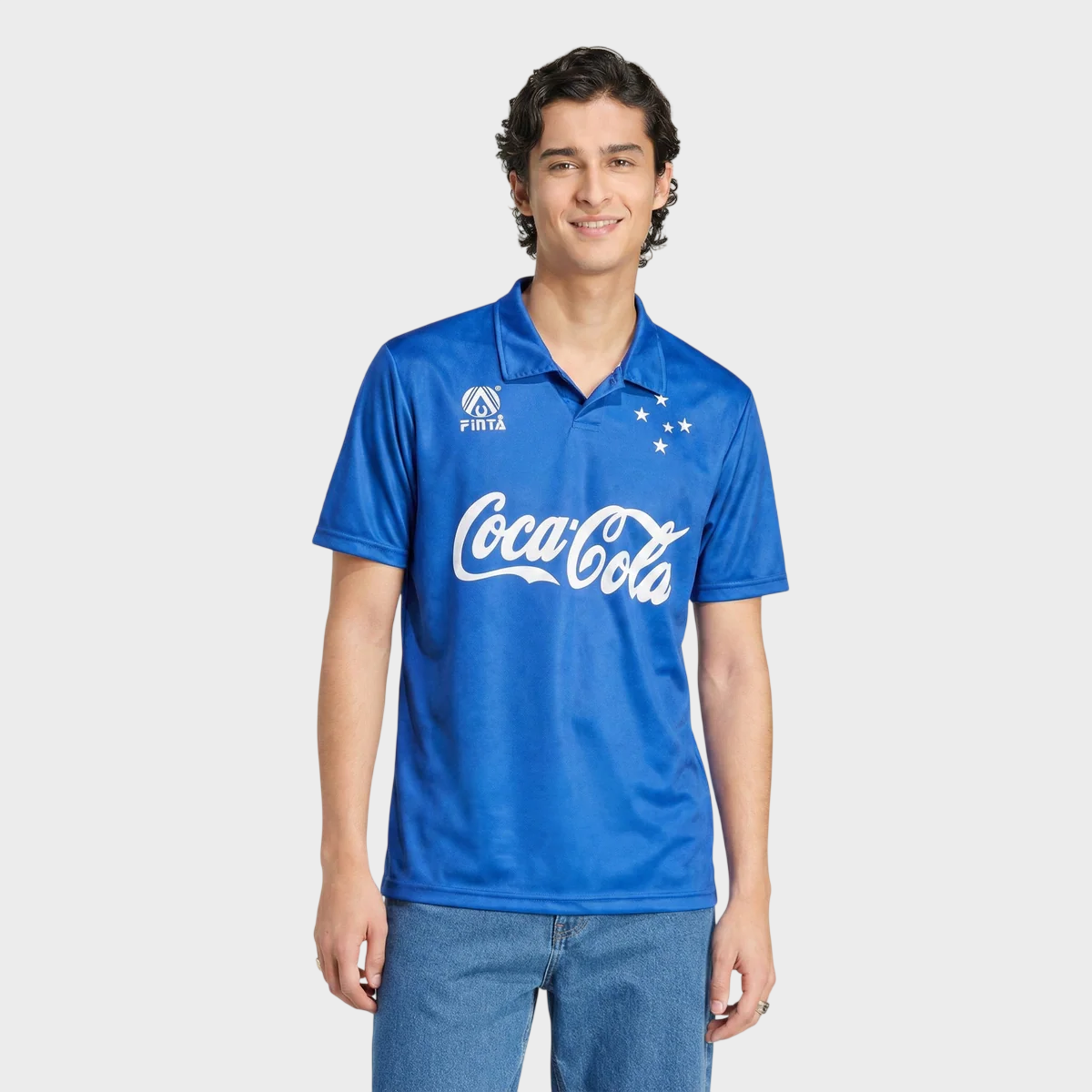 Camisa Cruzeiro I 93/94 Retrô - Azul