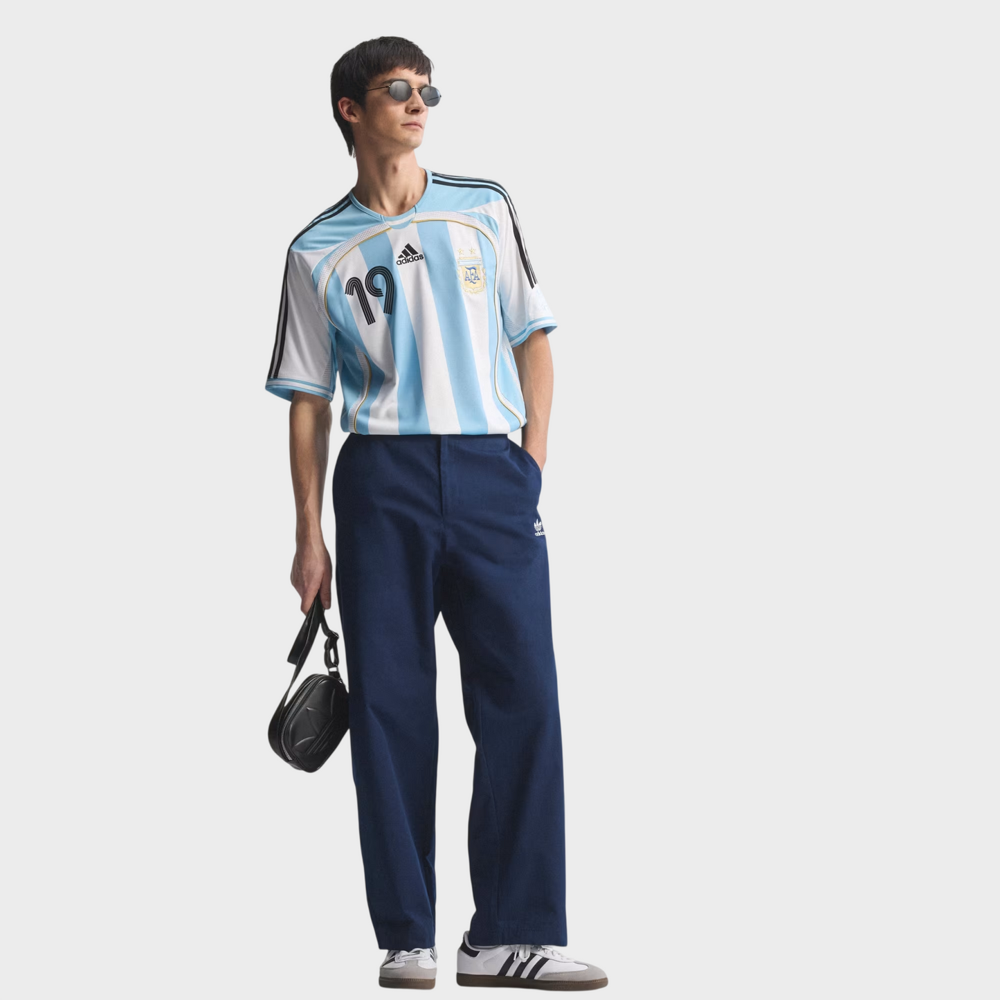 Camisa Argentina I 2006 Adidas - Retrô - MESSI 19