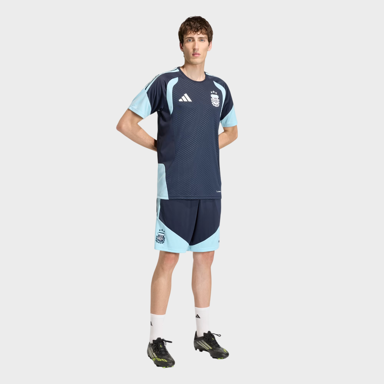 Camisa Argentina Treino 26/27 - Torcedor Adidas Masculina - Azul Marinho
