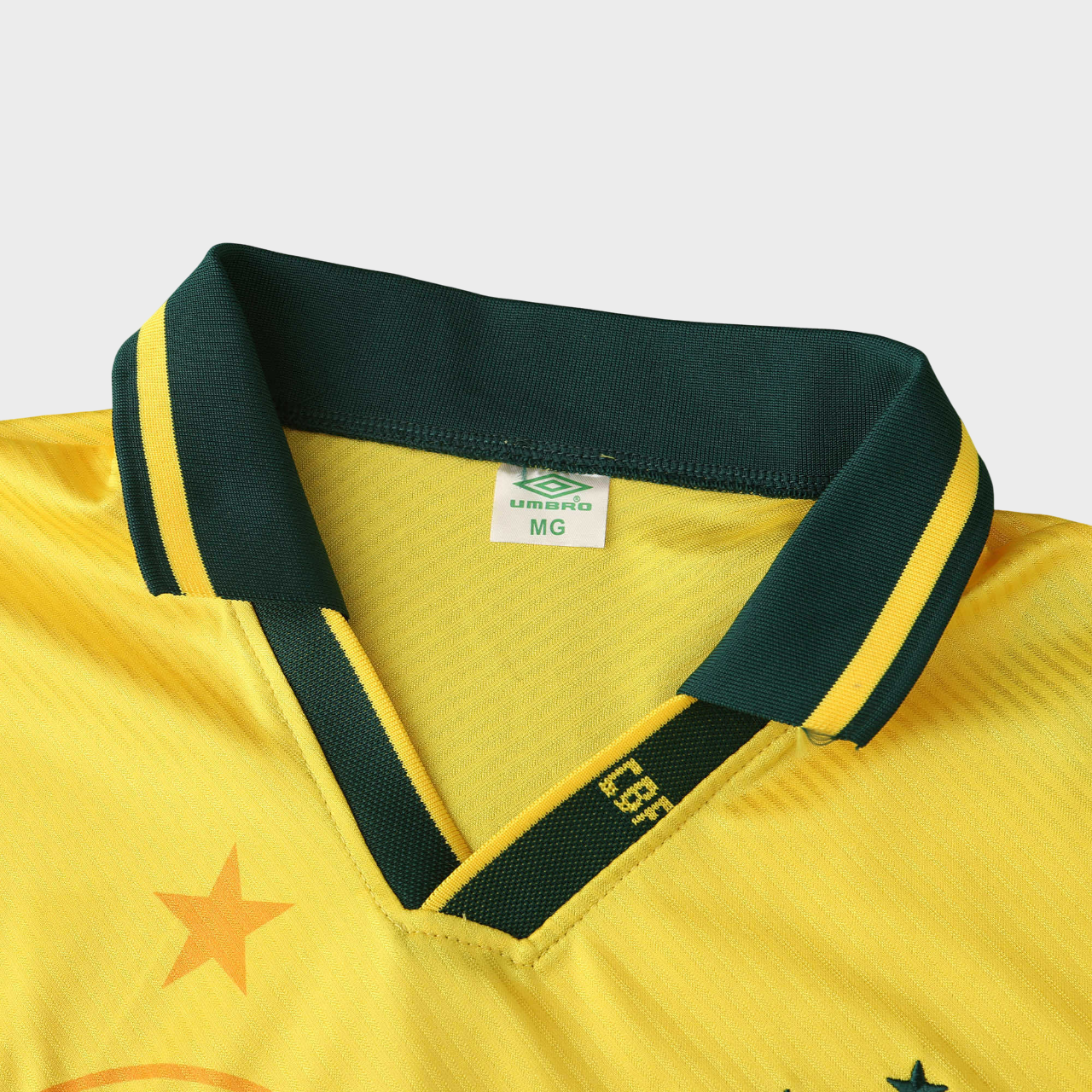 Camisa Seleção Brasileira I 1993/1994 Umbro - Retrô - Amarela