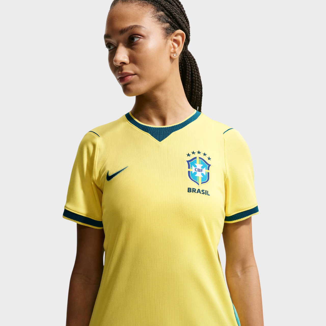 Camisa Seleção Brasileira Feminina I 26/27 - Torcedor Nike - Amarela