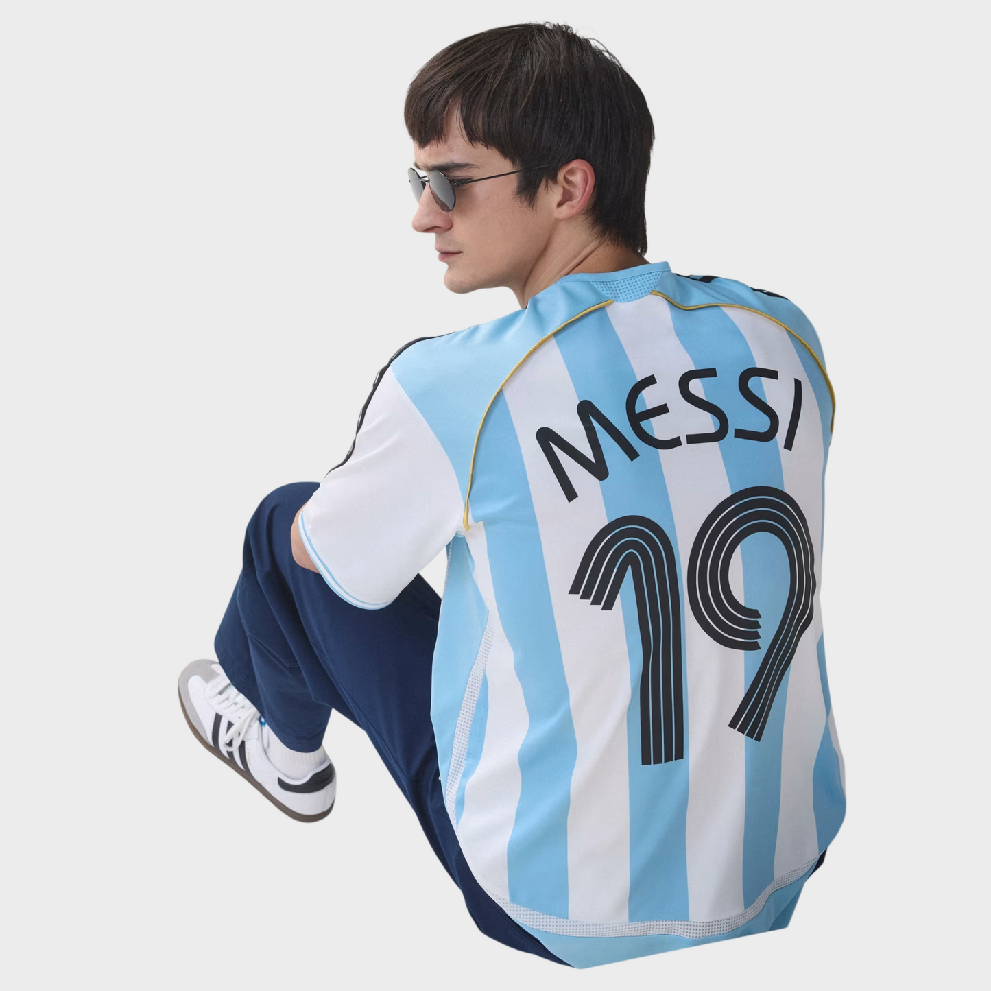Camisa Argentina I 2006 Adidas - Retrô - MESSI 19