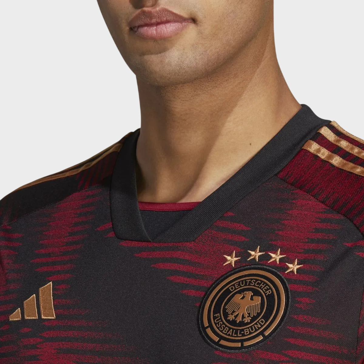 Camisa Alemanha II 2022 - Torcedor Adidas Masculina - Vermelha