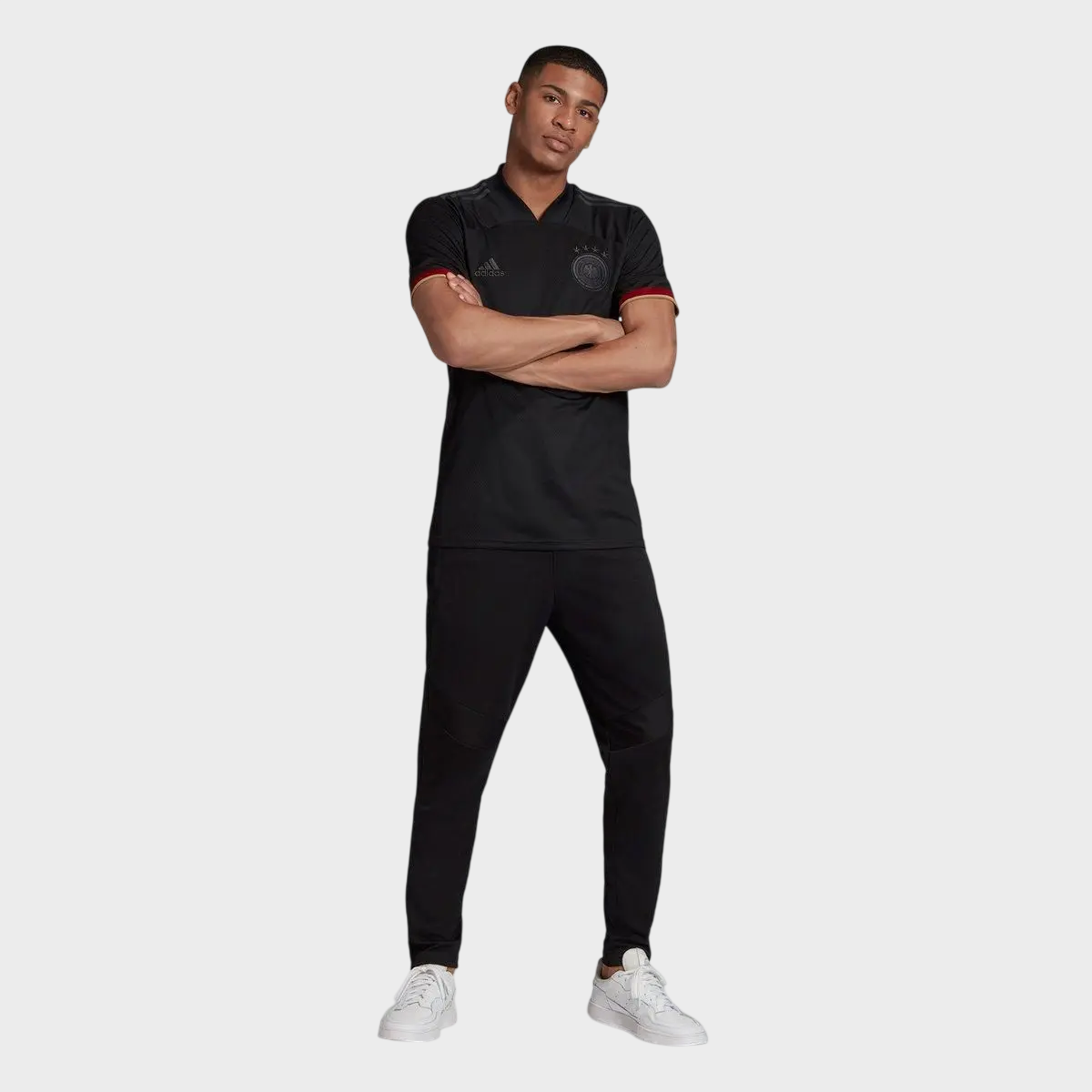 Camisa Alemanha II 2020 Adidas - Preta - Retrô