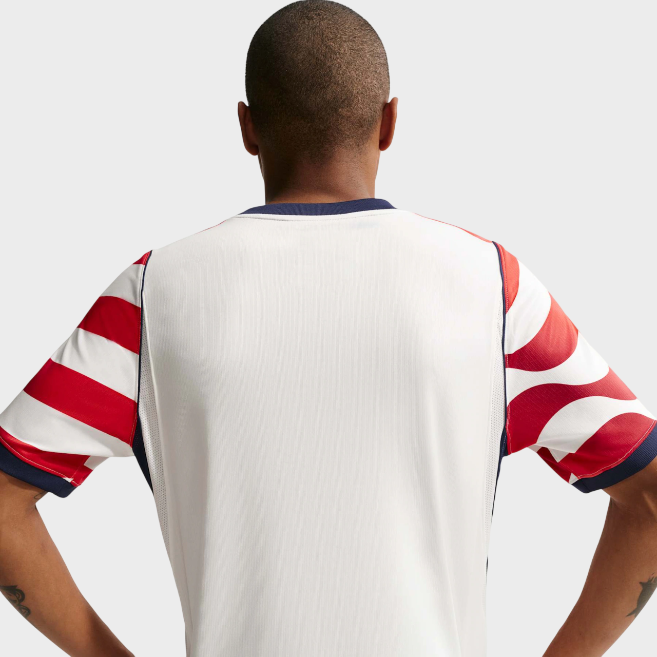 Camisa Estados Unidos I 26/27 - Torcedor Nike - Branca e Vermelha