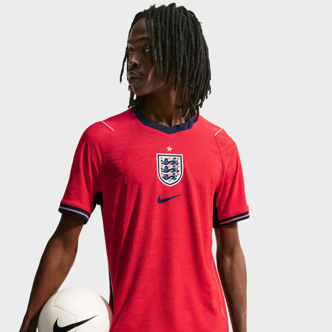 Camisa Inglaterra II 26/27 - Jogador Nike Masculina - Rosa