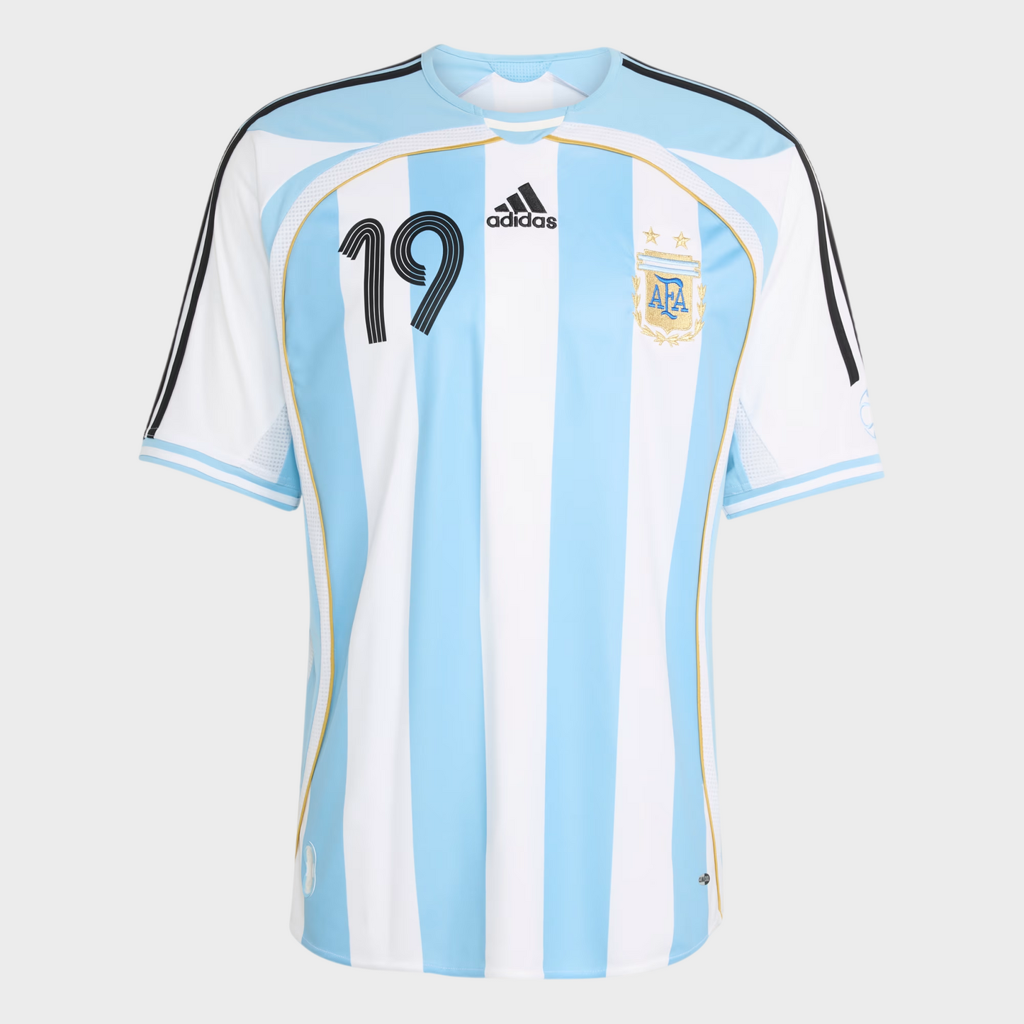 Camisa Argentina I 2006 Adidas - Retrô - MESSI 19