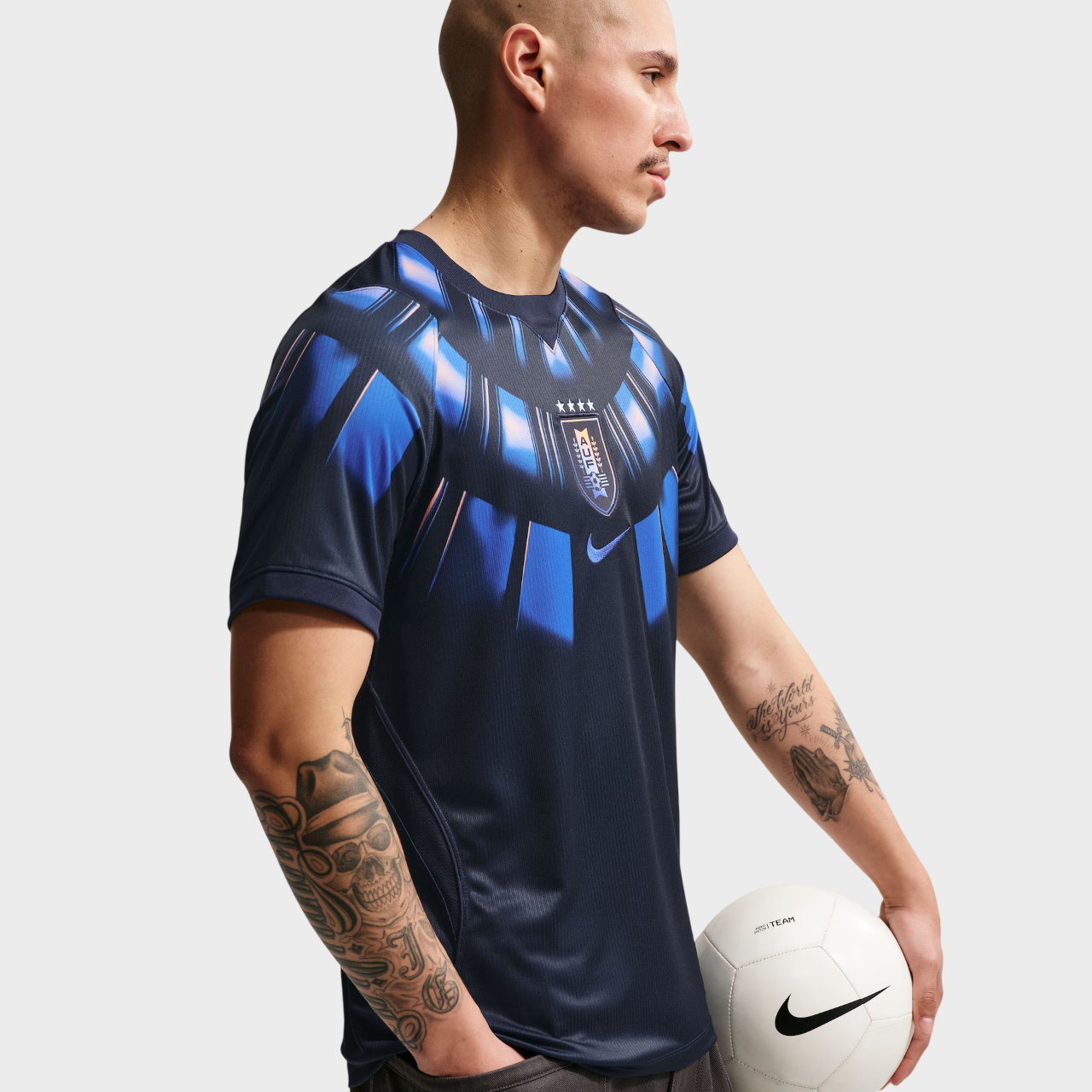 Camisa Uruguai II 26/27 - Torcedor Nike - Pantera Negra
