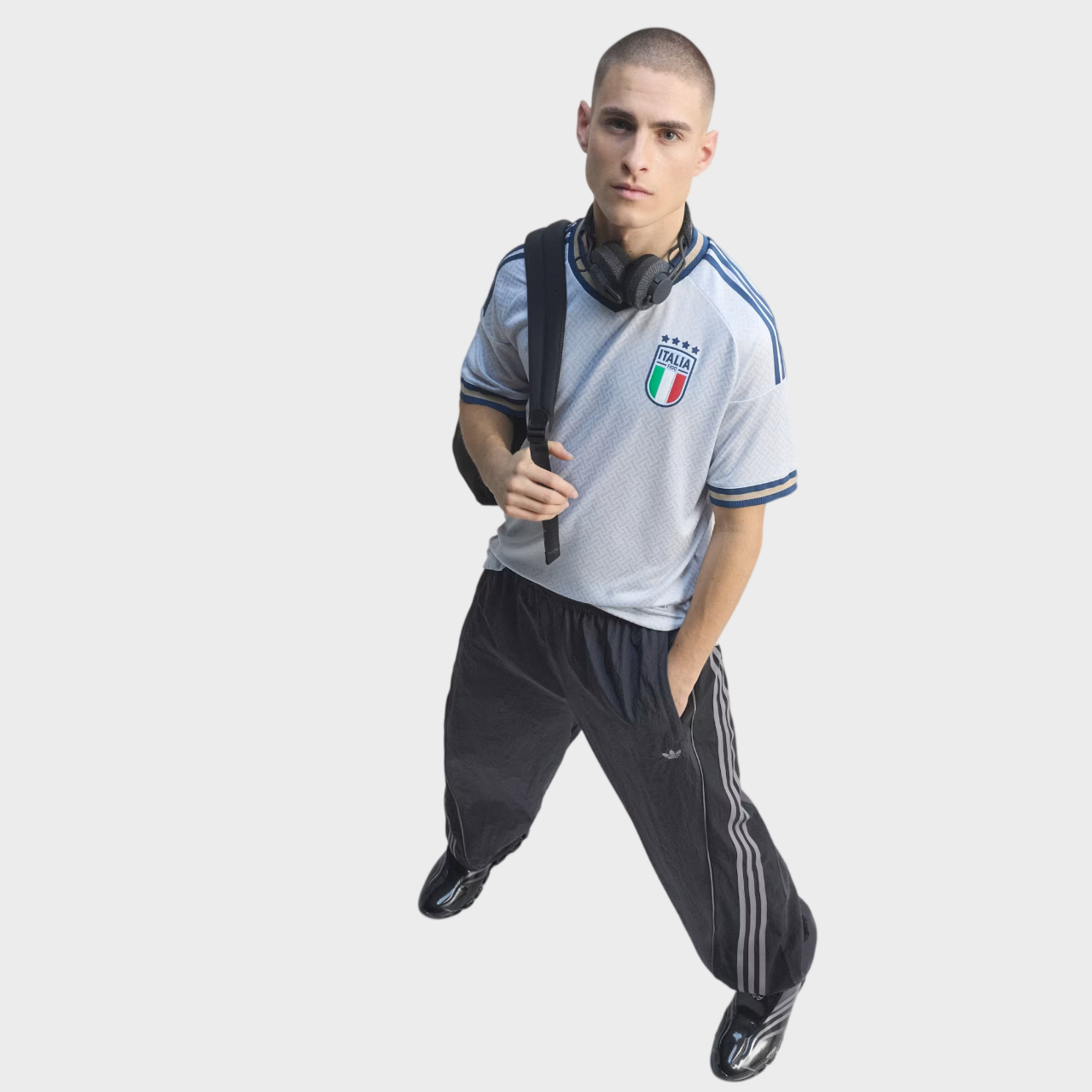 Camisa Itália II 26/27 - Jogador Adidas Masculina - Azul
