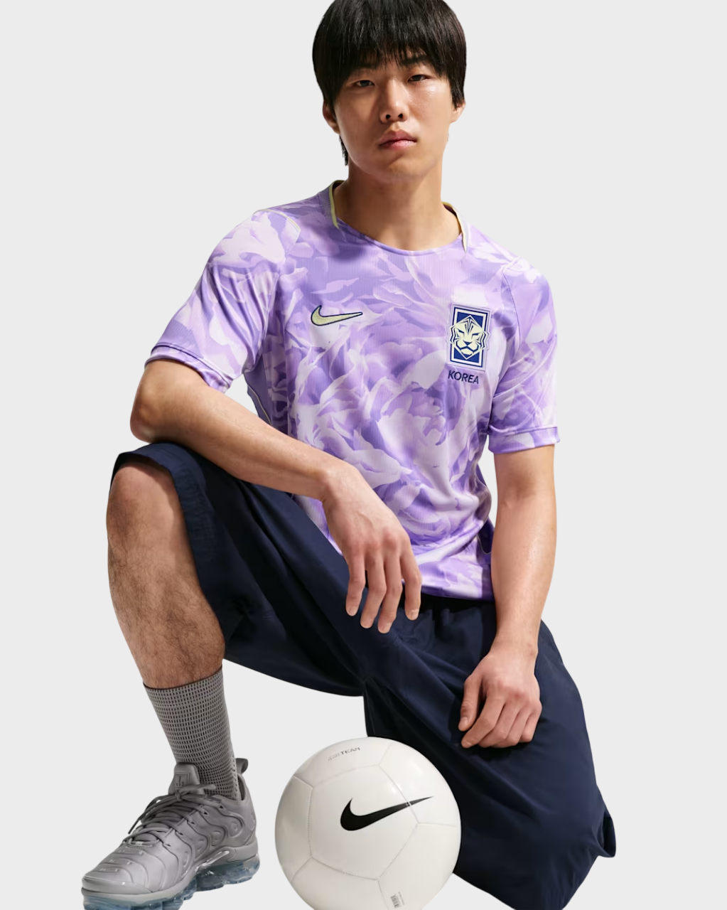 Camisa Coreia do Sul II 26/27 - Torcedor Nike Masculina - Roxa