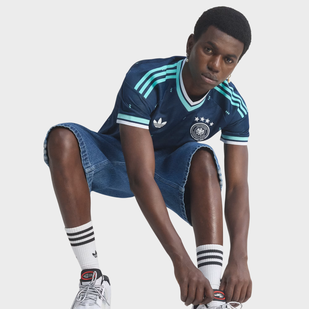 Camisa Alemanha II 26/27 - Jogador Adidas Masculina - Azul