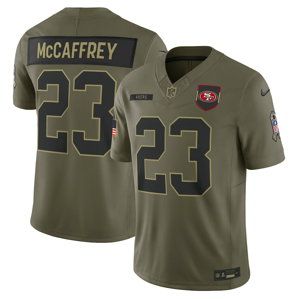 Camisa NFL San Francisco 49ers Vapor F.U.S.E. Limited Jersey Salute To Service 2025