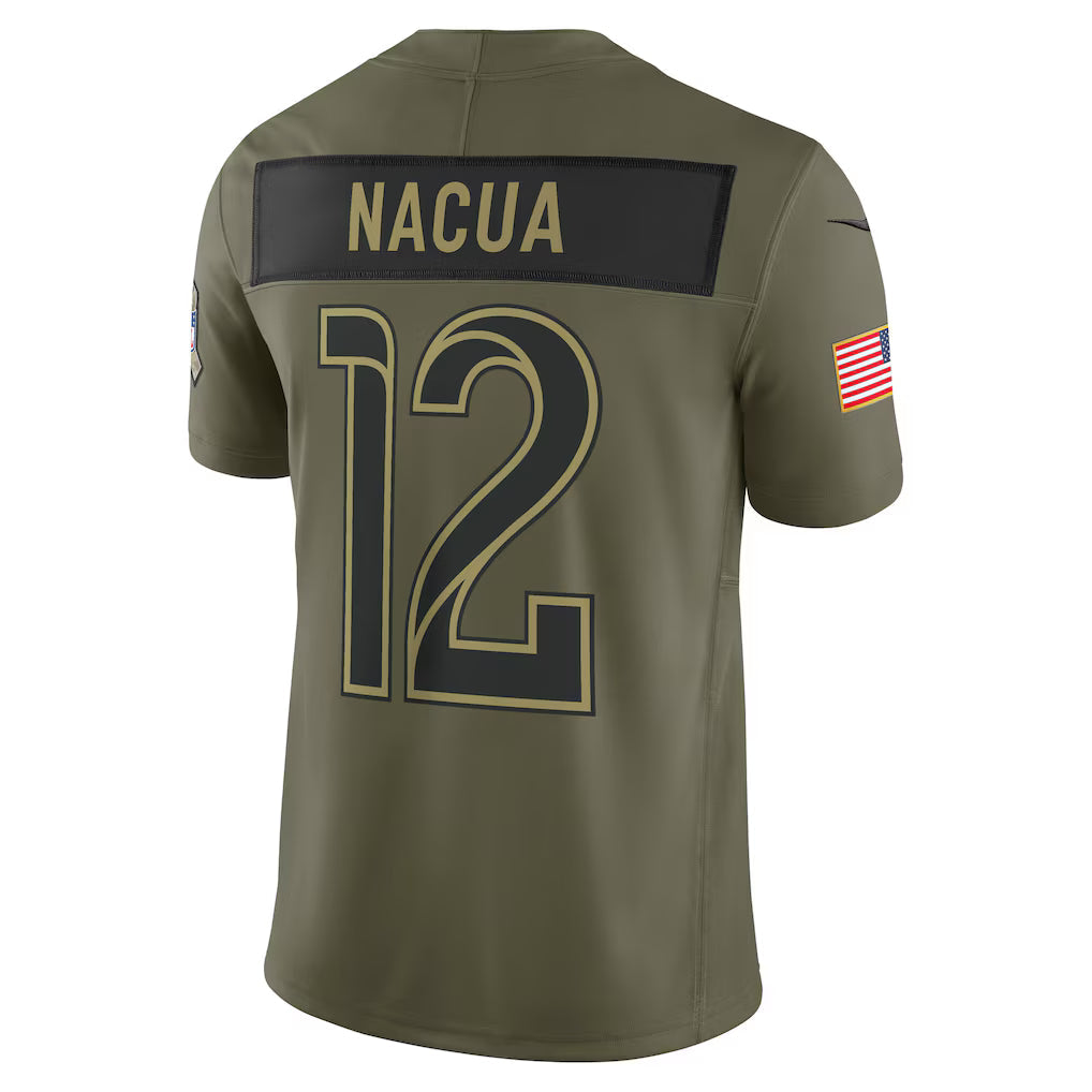 Camisa NFL Los Angeles Rams Vapor F.U.S.E. Limited Jersey Salute To Service 2025